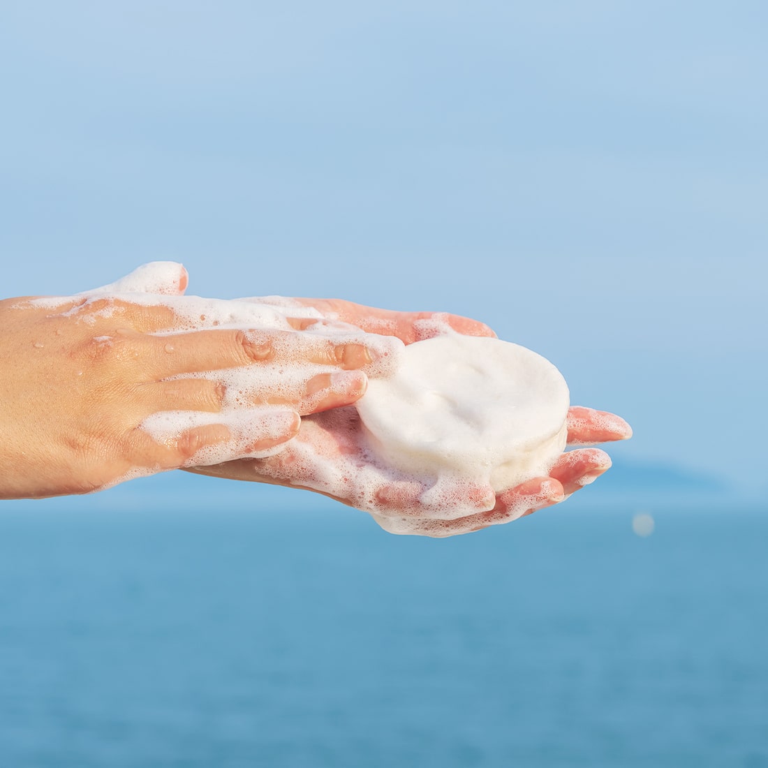 敏感肌にも使える、瀬戸内海の塩石鹸